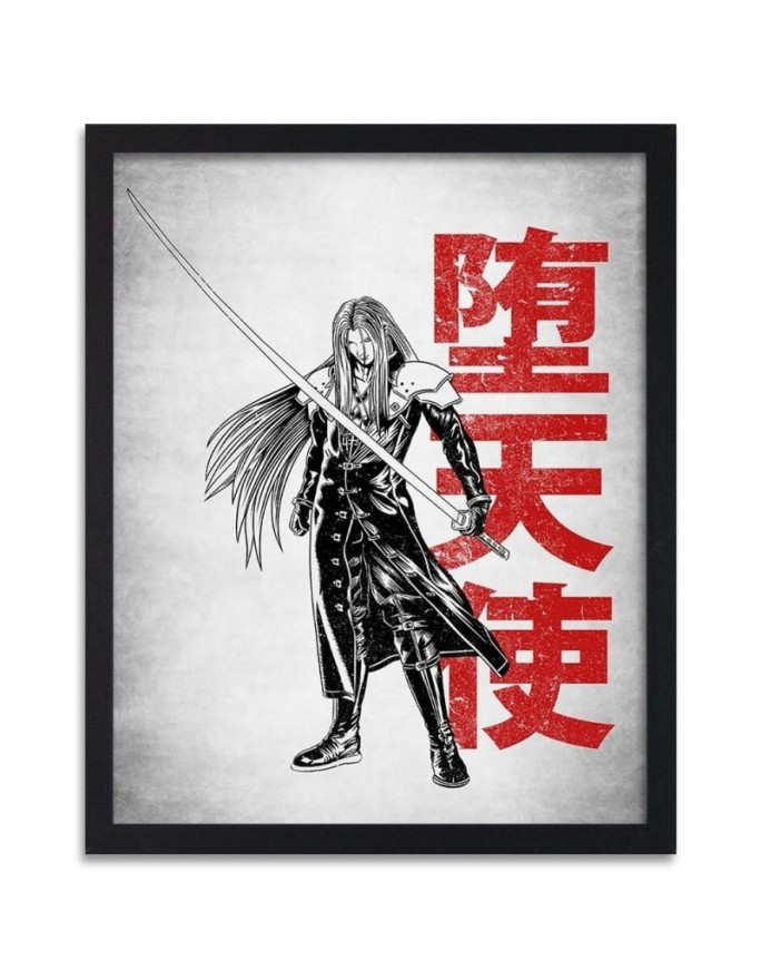 Poster Samurai with a sword