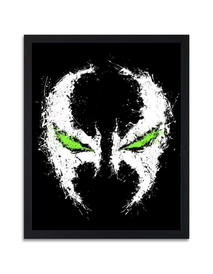 Poster Mask and green eyes