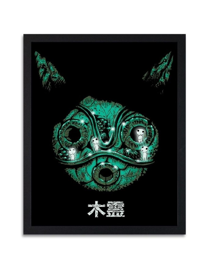 Poster Green mask