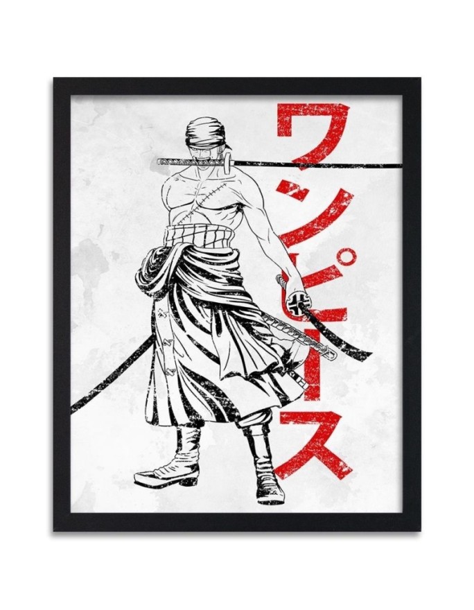 Poster Samurai with 2 swords