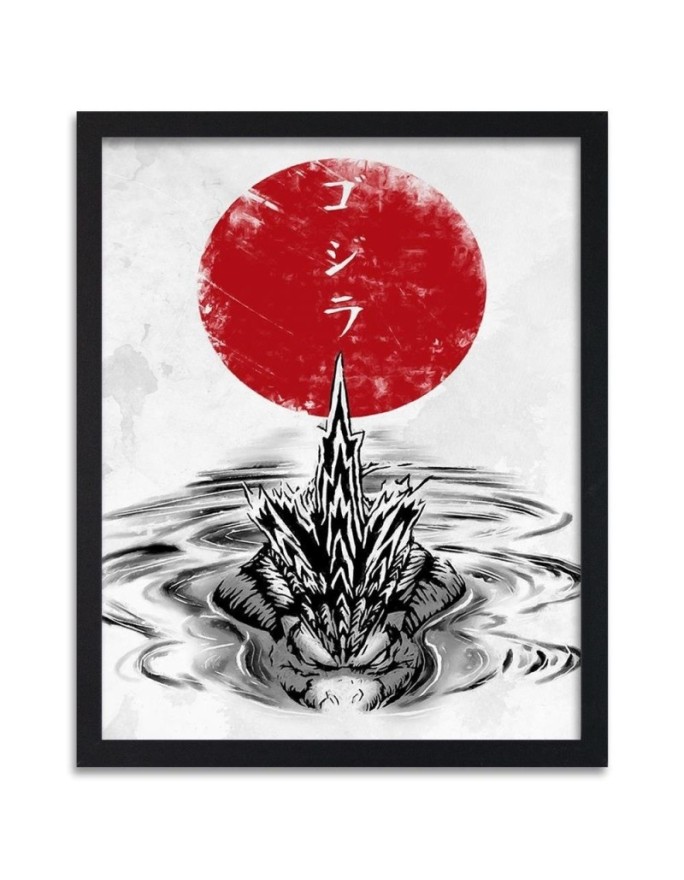 Poster Red sun