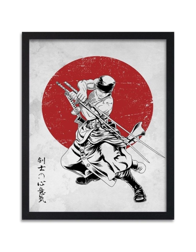 Poster Fighting warrior