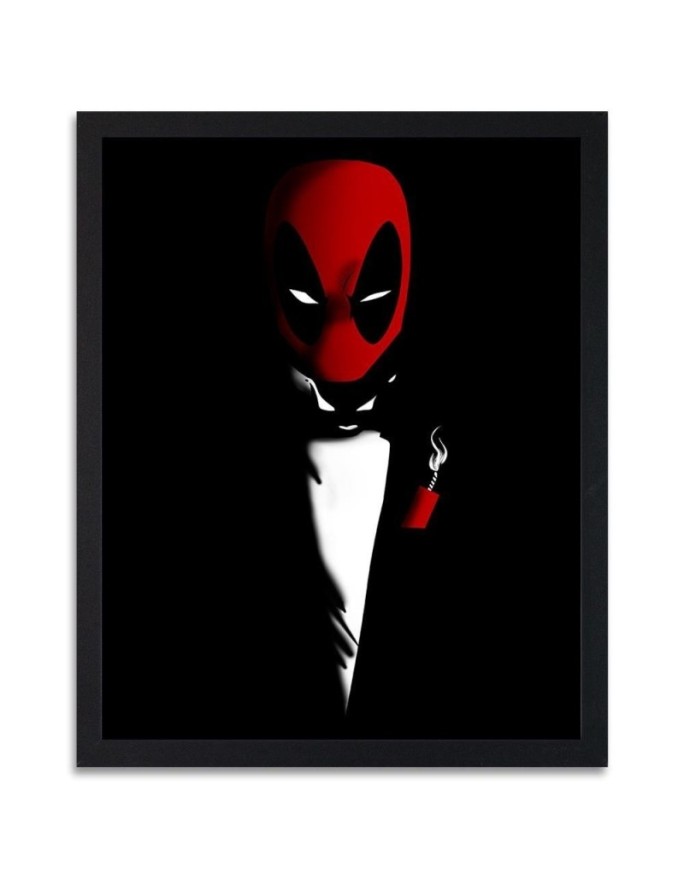 Poster Deadpool in a suit