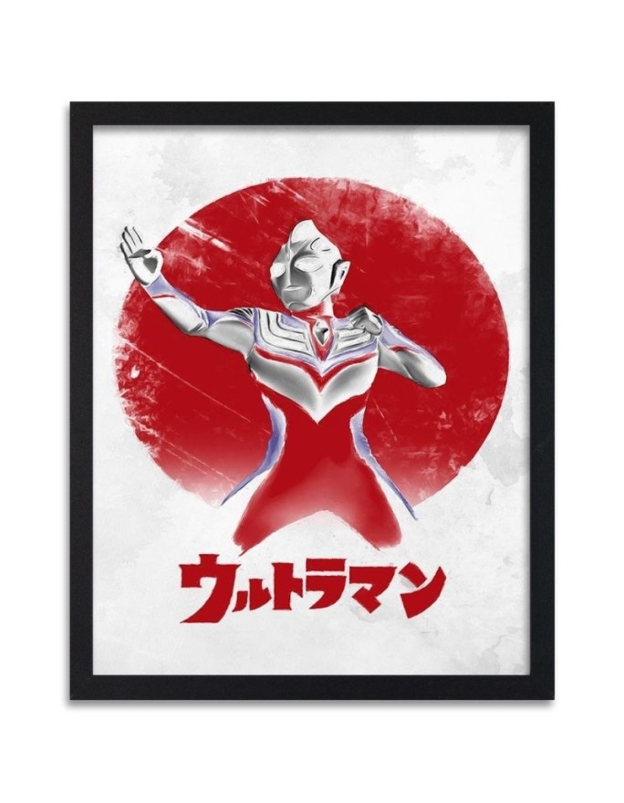 Poster Japanese superhero