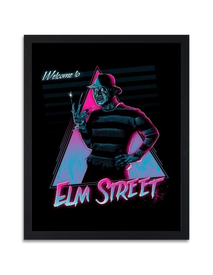 Poster Neon Elm Street