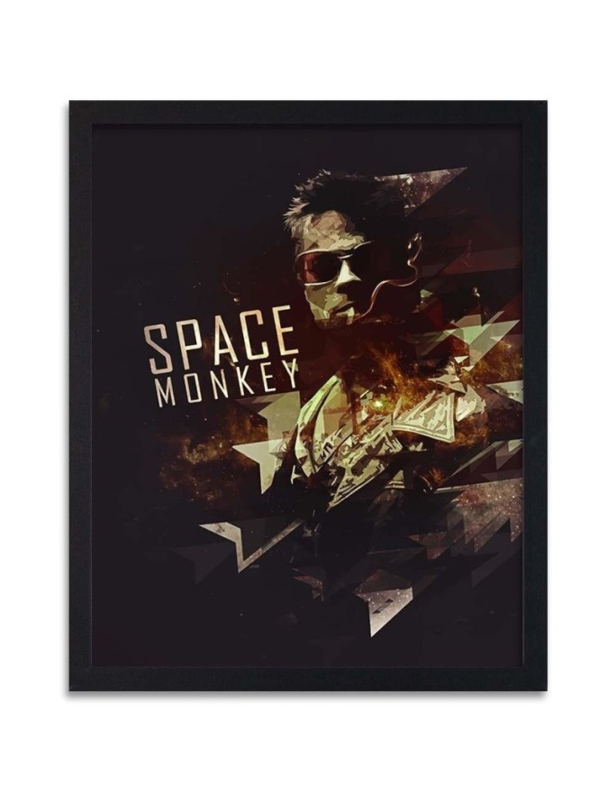Poster Weltraum-Affe SyanArt