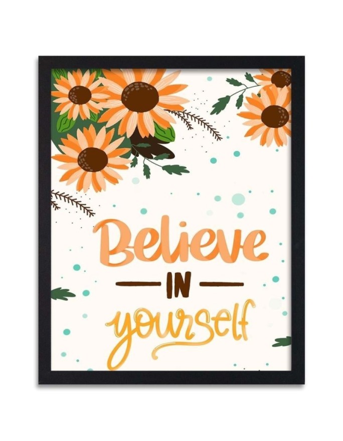 Poster Belive in yourself