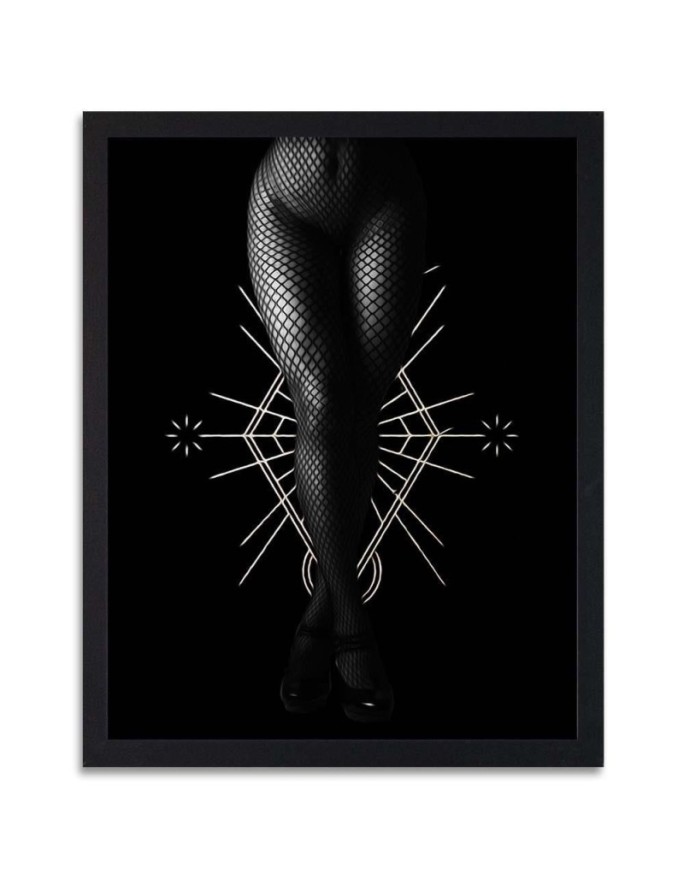 Poster Cabaret legs