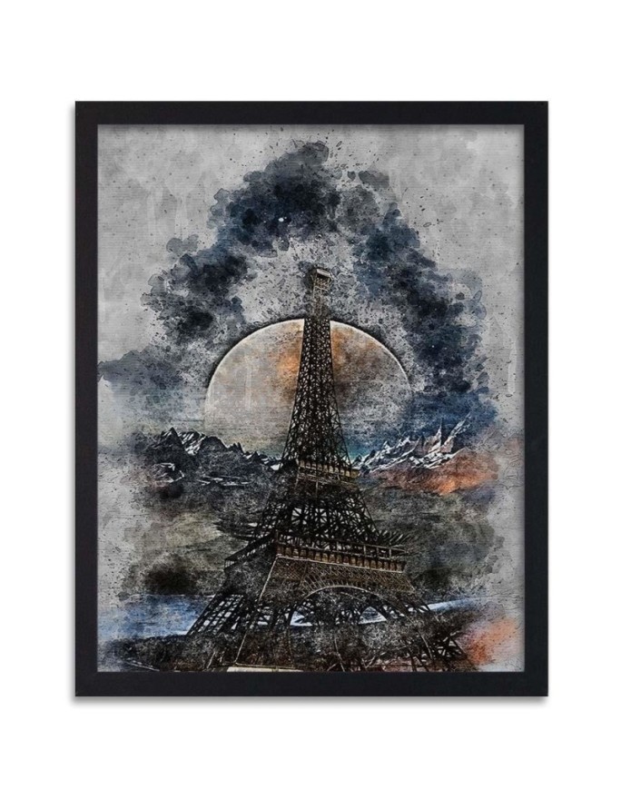 Poster Eiffel Tower in the...