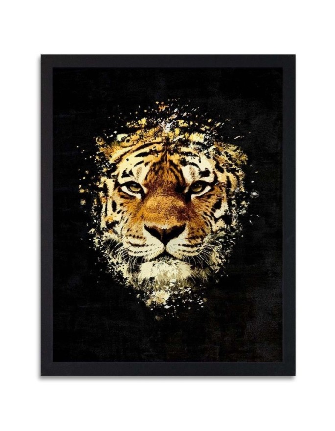 Poster Tiger as painted