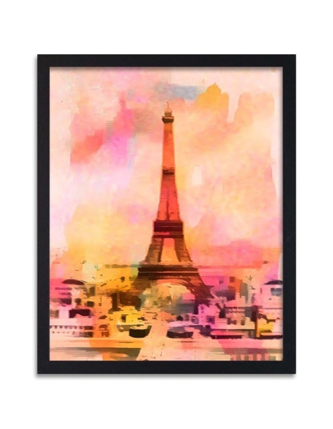 Poster Colorful Eiffel Tower