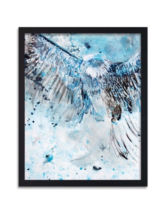 Poster Eagle as painted