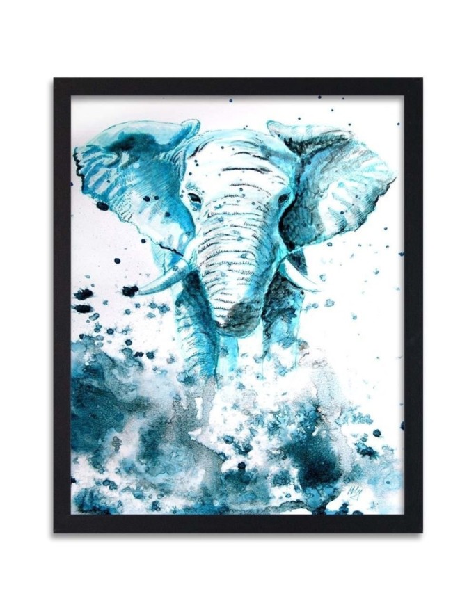 Poster Painted elephant