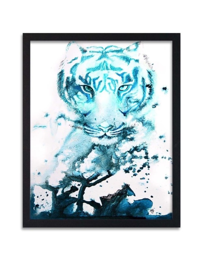 Poster Painted tiger