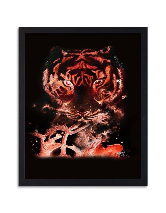 Poster Red tiger