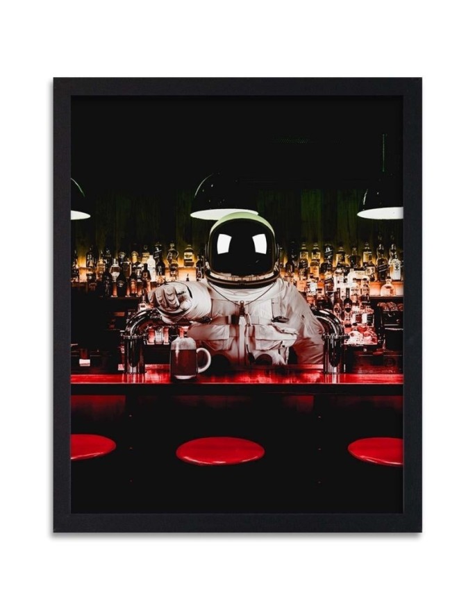 Poster Astronaut in a bar...