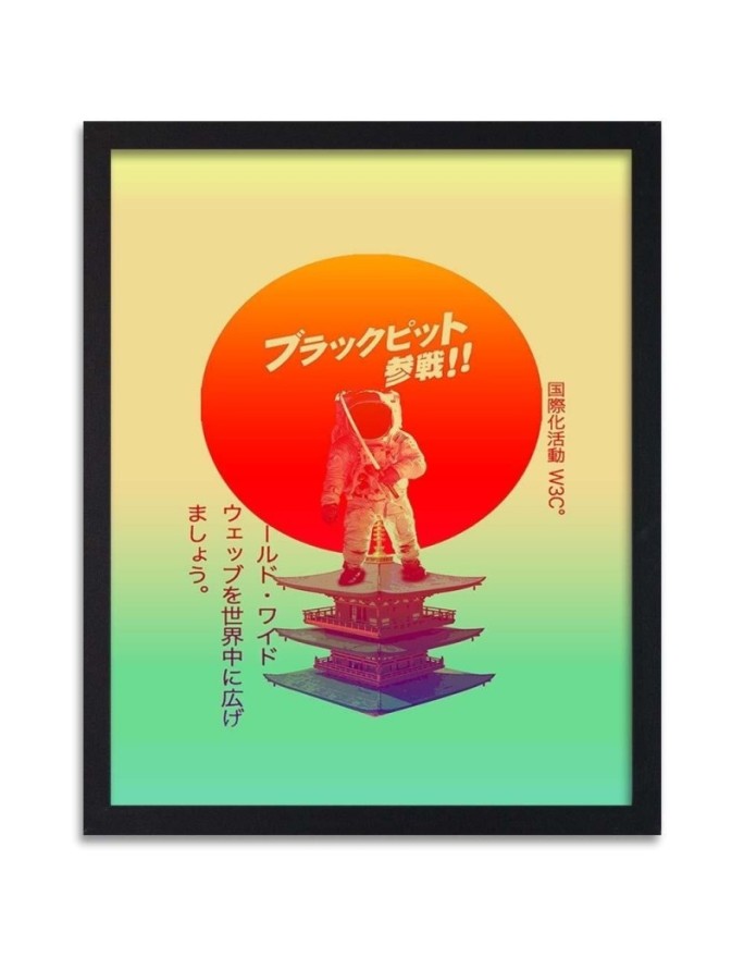 Poster Astronaut in Japan