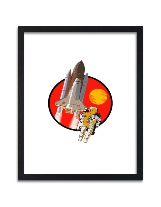 Poster Cosmos rocket