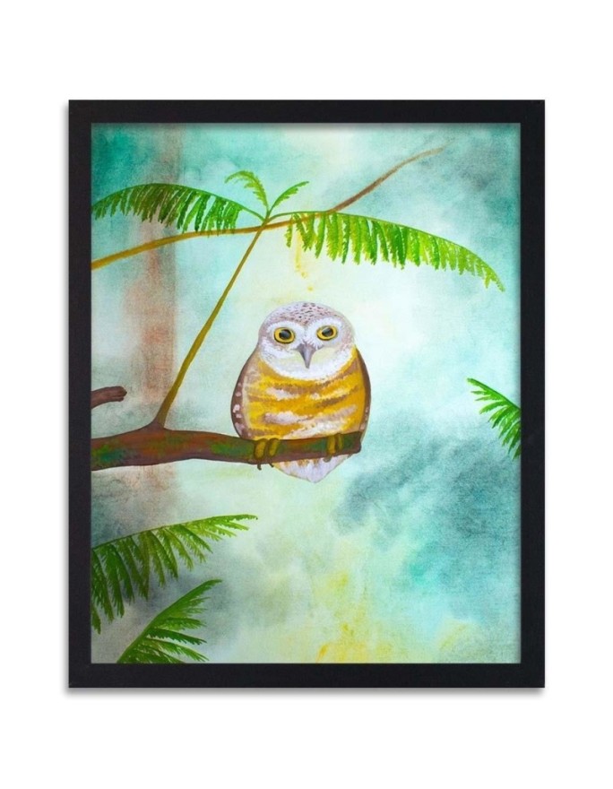 Poster Owl in a tree