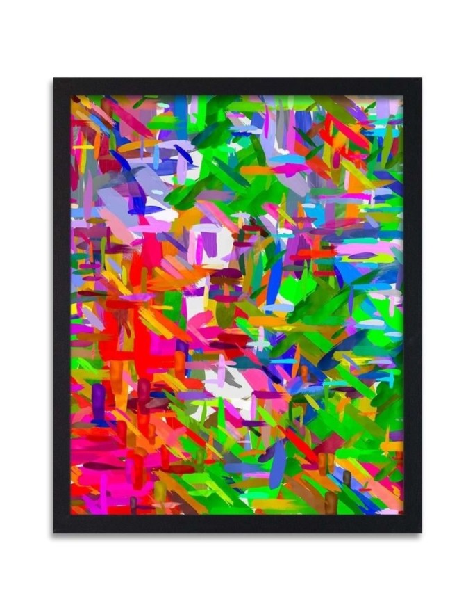 Poster Abstract colors