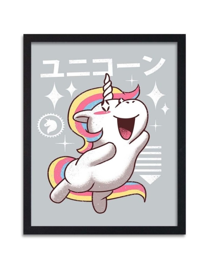 Poster Happy unicorn