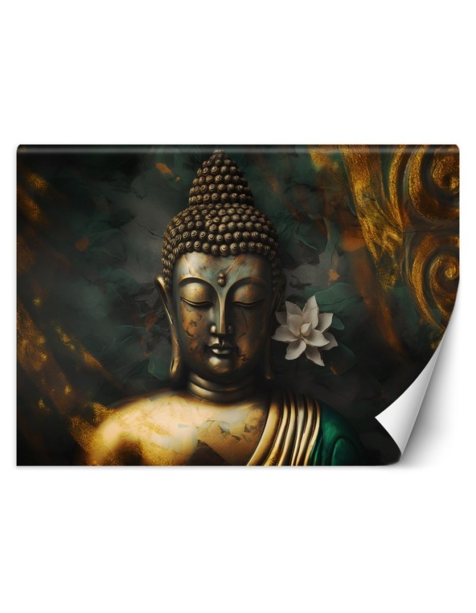 Modern living room wall mural - Buddha orient zen abstraction | FEEBY