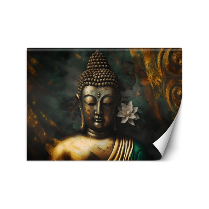 Modern living room wall mural - Buddha orient zen abstraction | FEEBY