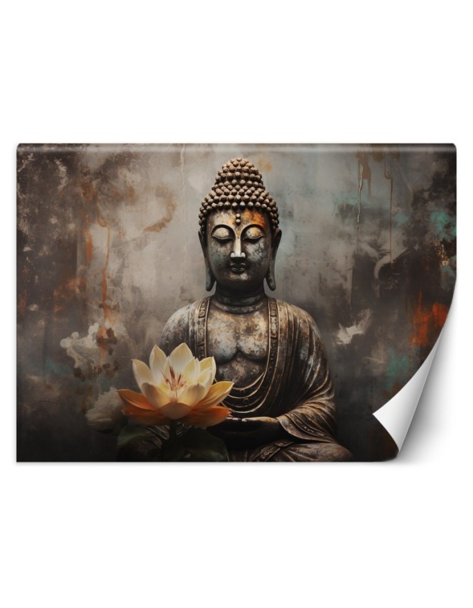 Wall mural - Meditating Buddha abstract | FEEBY