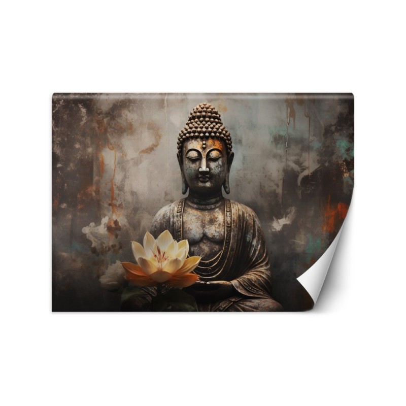 Wall mural - Meditating Buddha abstract | FEEBY