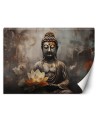 Wall mural - Meditating Buddha abstract | FEEBY