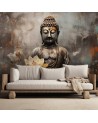 Wall mural - Meditating Buddha abstract | FEEBY