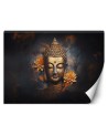 Modern wall mural - Gold Buddha 3D abstract | FEEBY