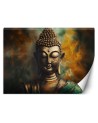 Modern wall mural - Buddha statue AI abstraction | FEEBY
