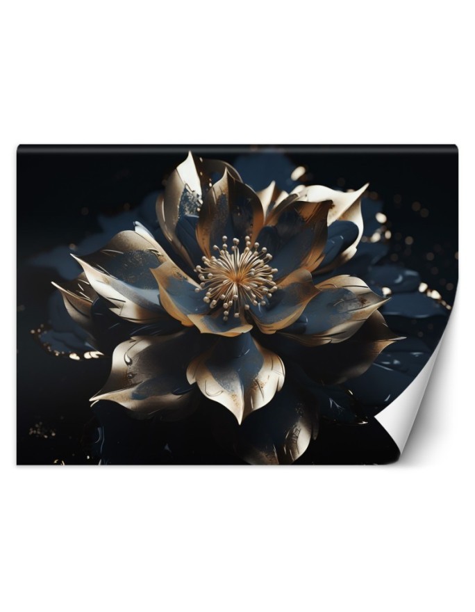 3D wall mural - Abstract lotus flower glamour | FEEBY