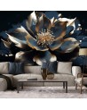 3D wall mural - Abstract lotus flower glamour | FEEBY