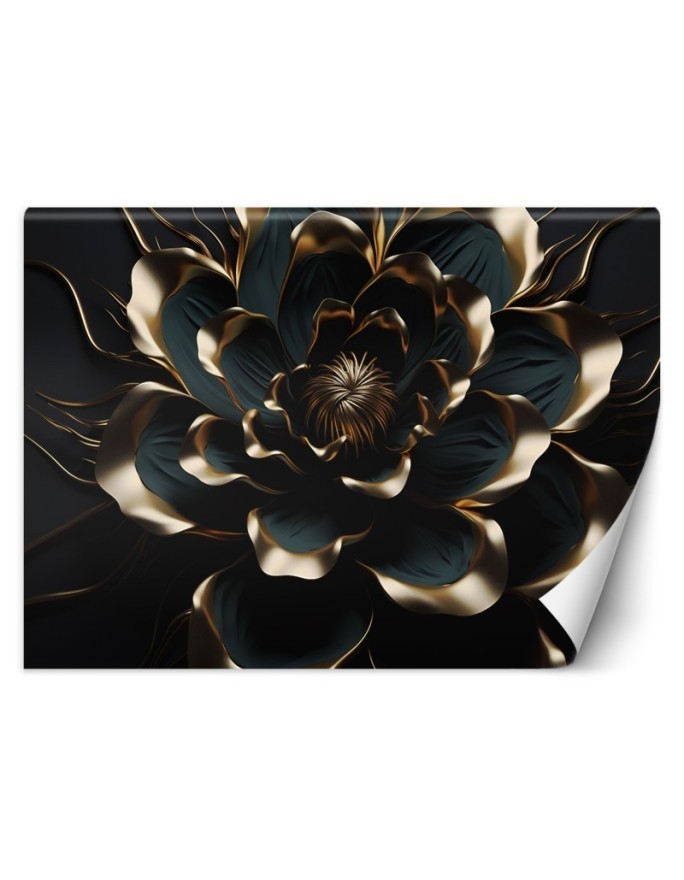 3D wall mural - Lotus flower glamour AI | FEEBY