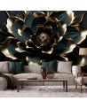 3D wall mural - Lotus flower glamour AI | FEEBY