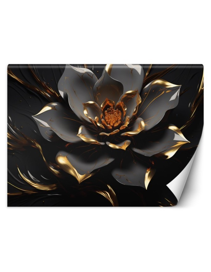 3D wall mural - Lotus flower abstract | FEEBY