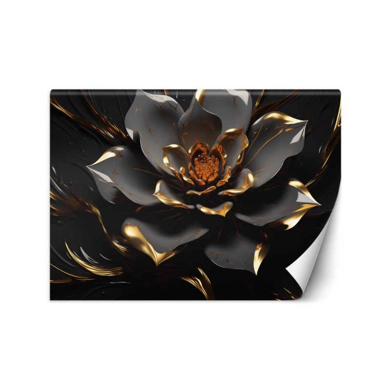 3D wall mural - Lotus flower abstract | FEEBY