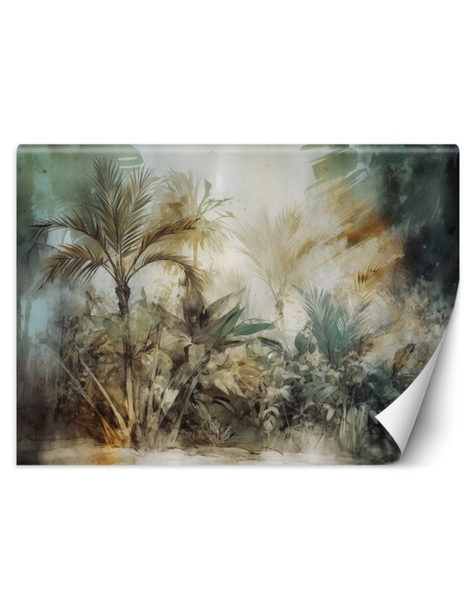 Wall mural Palms in a...