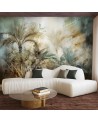 Modern wall mural - Palm trees in a rainforest | FEEBY