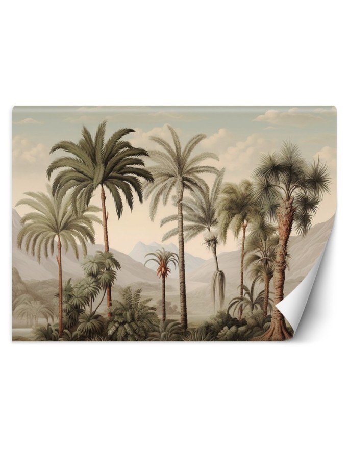 Modern wall mural - Tropical palm trees landscape| FEEBY