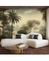 Wall mural - Exotic trees and palm trees landscape| FEEBY