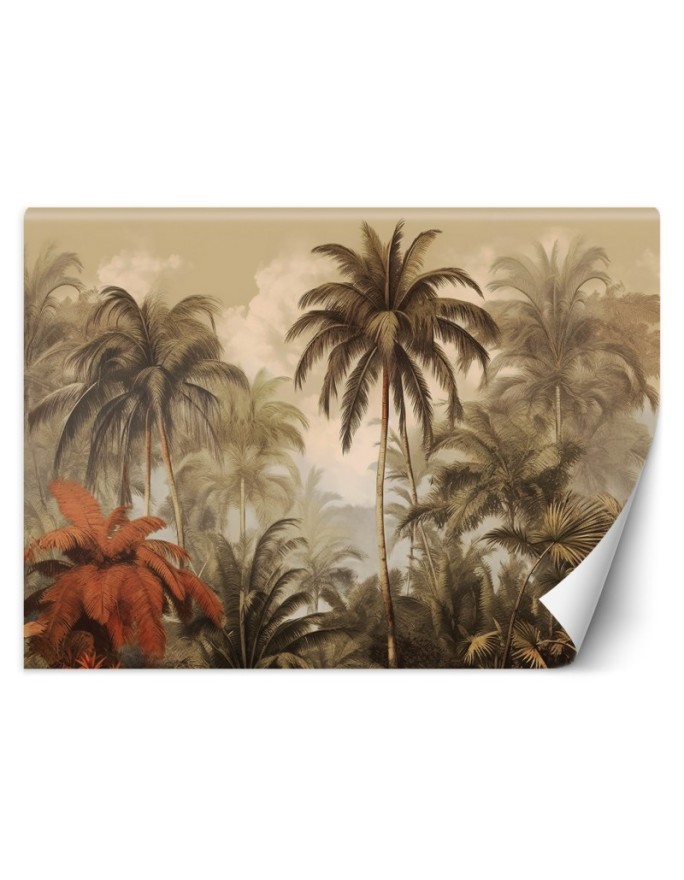Bedroom wall mural - Tropical palm trees | FEEBY