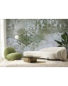 Wall mural - Green retro ornament | FEEBY