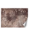 Wall mural - Brown vintage ornament | FEEBY