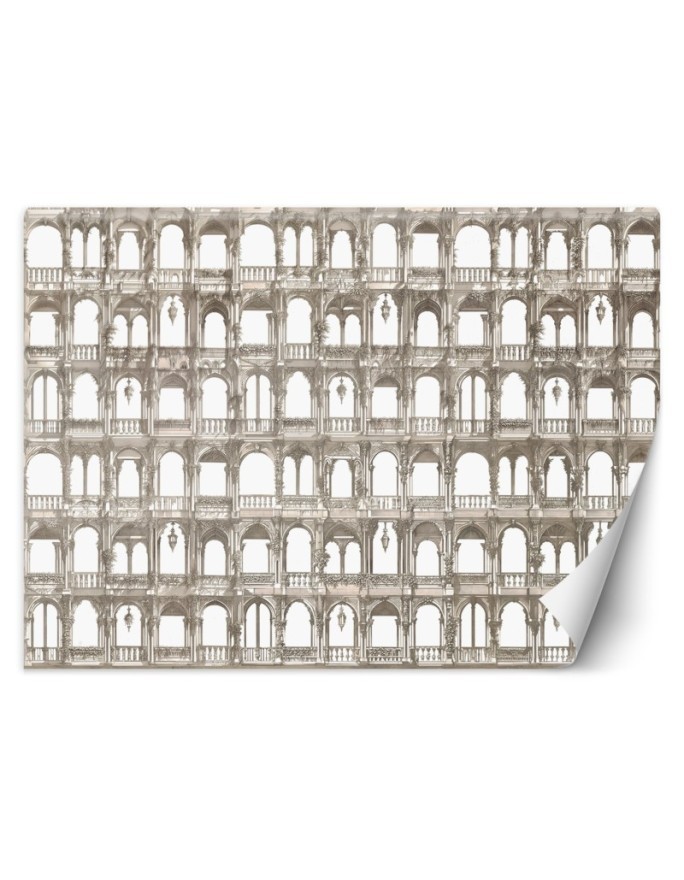 Modern wall mural - Antique buildings retro architecture | FEEBY