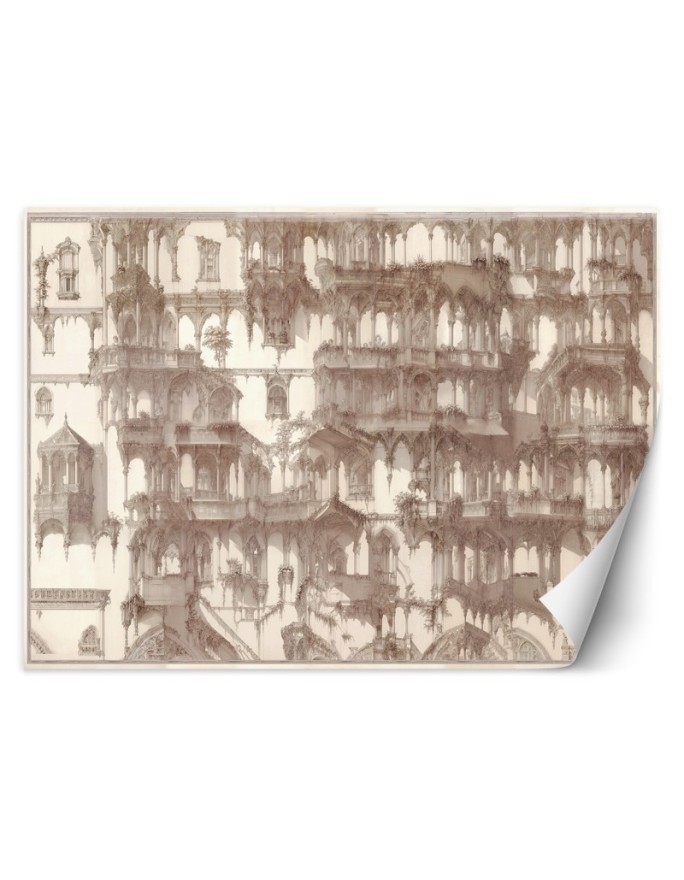 Wall mural - Architecture column abstract | FEEBY
