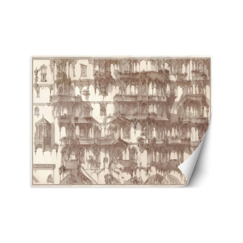 Wall mural - Architecture column abstract | FEEBY