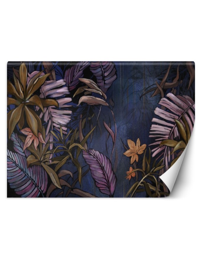 Modern wall mural - Tropical leaves in the jungle | FEEBY